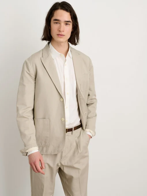 Mercer Blazer In Cotton Linen