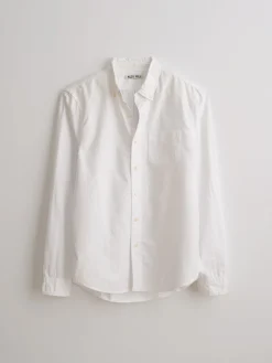 Mill Shirt In Garment Dyed Oxford