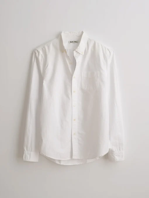 Mill Shirt In Garment Dyed Oxford