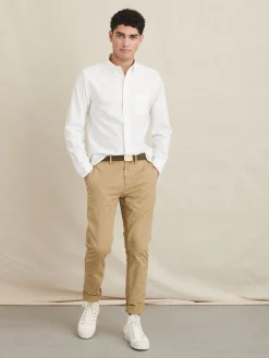 Mill Shirt In Garment Dyed Oxford