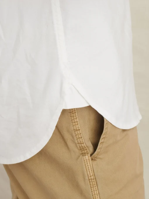 Mill Shirt In Garment Dyed Oxford