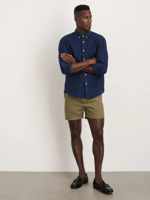 Mill Shirt In Linen