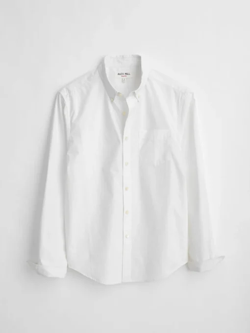 Mill Shirt In Paper Poplin