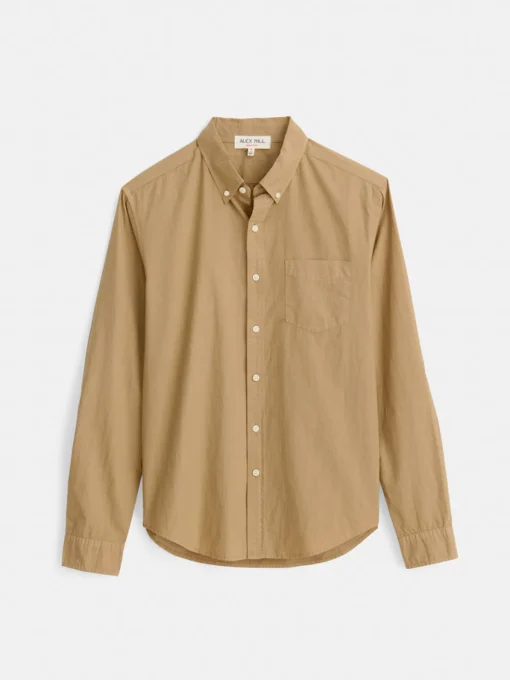 Mill Shirt In Paper Poplin