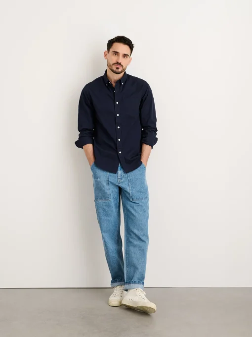 Mill Shirt In Paper Poplin