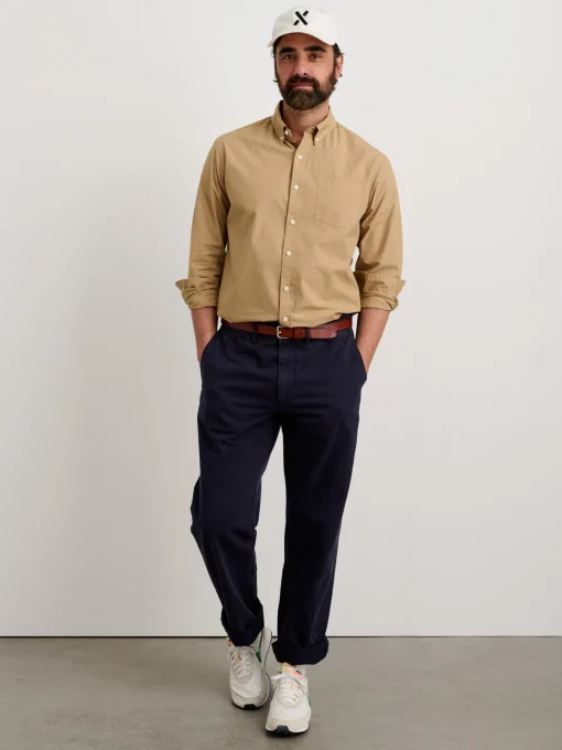 Mill Shirt In Paper Poplin