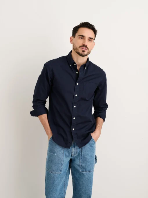 Mill Shirt In Paper Poplin