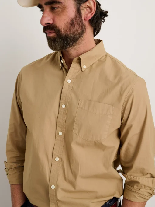 Mill Shirt In Paper Poplin