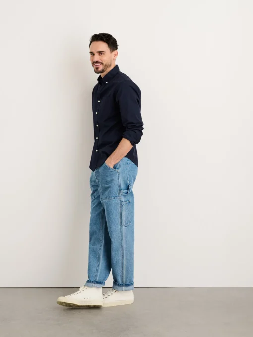 Mill Shirt In Paper Poplin