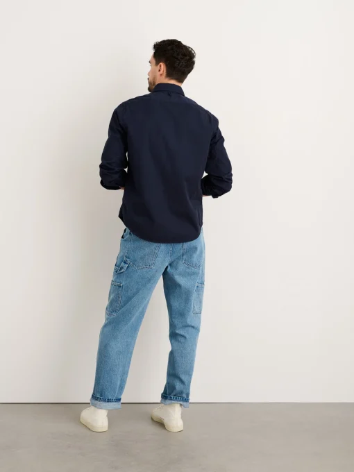 Mill Shirt In Paper Poplin