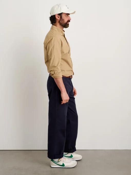 Mill Shirt In Paper Poplin