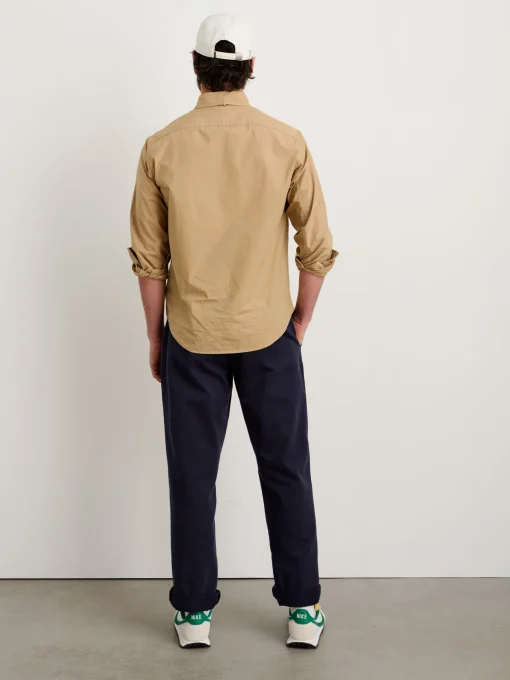 Mill Shirt In Paper Poplin