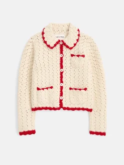 Molly Hand-Crochet Cardigan