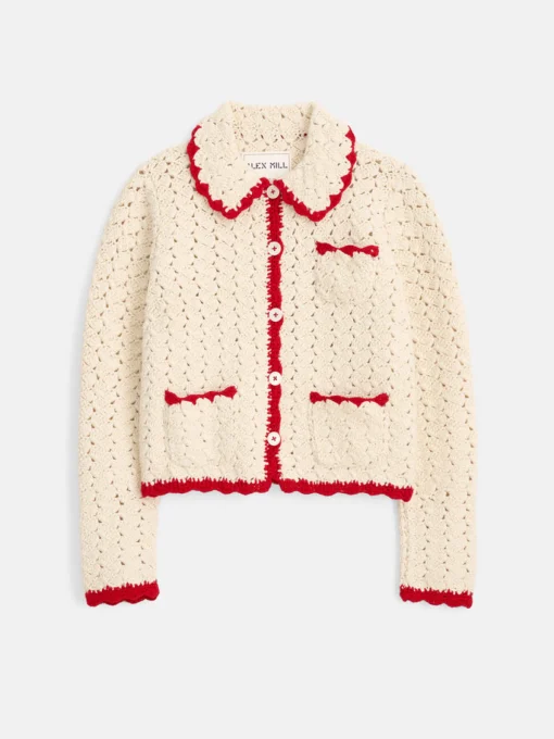 Molly Hand-Crochet Cardigan