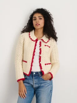 Molly Hand-Crochet Cardigan