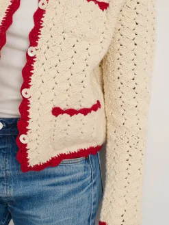 Molly Hand-Crochet Cardigan