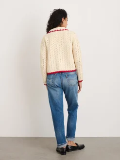 Molly Hand-Crochet Cardigan