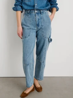 Phoebe Pant In Denim