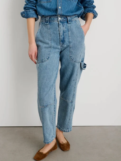 Phoebe Pant In Denim