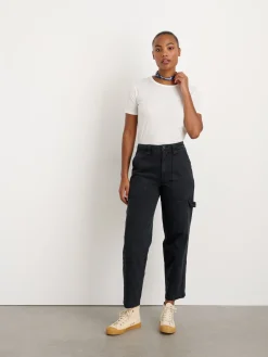 Phoebe Pant In Recycled Denim