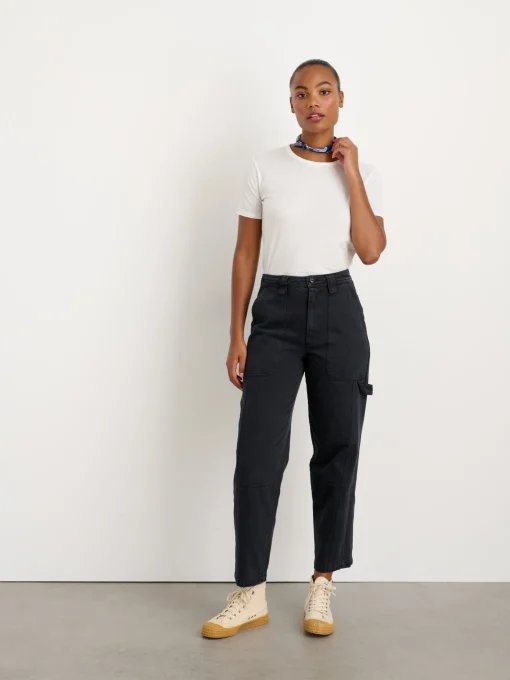 Phoebe Pant In Recycled Denim