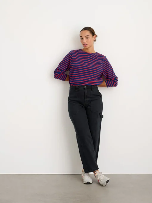 Phoebe Pant In Recycled Denim
