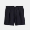 Pleated Shorts In Twill