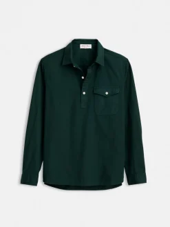 Popover Shirt In Cotton Twill
