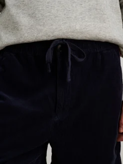Pull On Short In Fine Wale Corduroy
