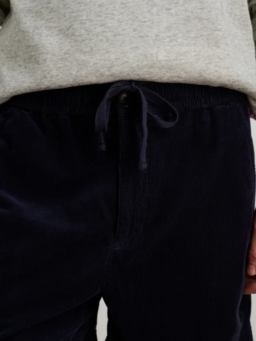 Pull On Short In Fine Wale Corduroy