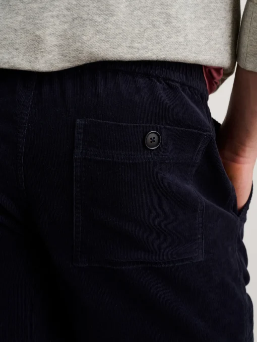 Pull On Short In Fine Wale Corduroy