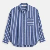 Rework Standard Shirt In Wide Stripe