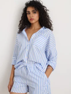 Rework Standard Shirt In Bold Stripe