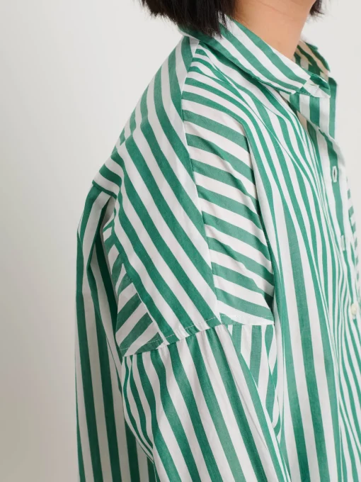Rework Standard Shirt In Bold Stripe