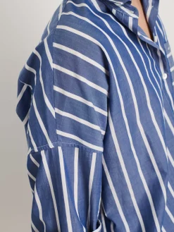 Rework Standard Shirt In Wide Stripe
