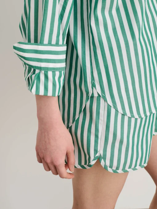 Rework Standard Shirt In Bold Stripe