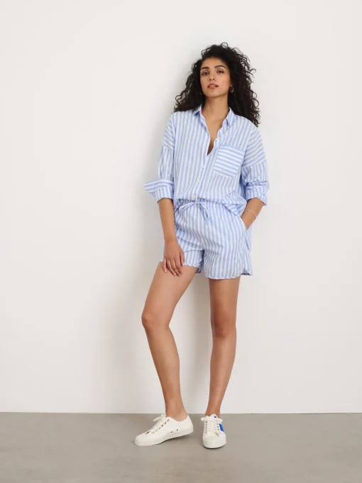 Rework Standard Shirt In Bold Stripe