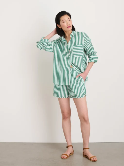 Rework Standard Shirt In Bold Stripe