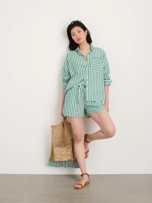 Rework Standard Shirt In Bold Stripe