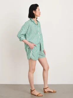 Rework Standard Shirt In Bold Stripe