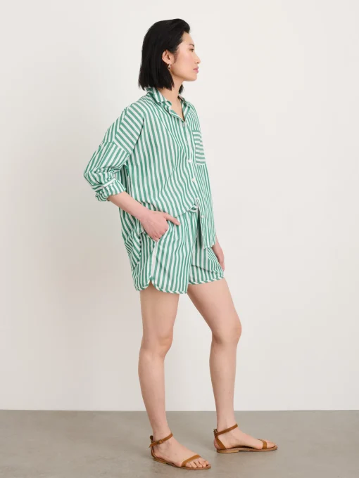 Rework Standard Shirt In Bold Stripe
