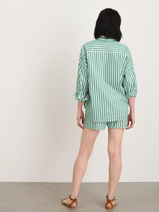 Rework Standard Shirt In Bold Stripe