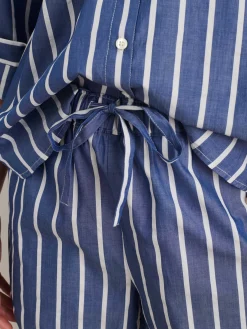 Rework Sunny Pull On Short In Wide Stripe