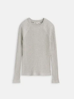 Ribbed Crewneck Sweater