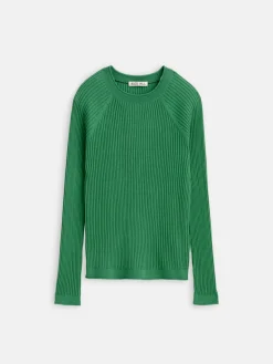 Ribbed Crewneck Sweater