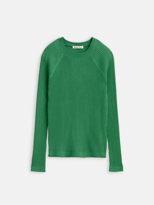 Ribbed Crewneck Sweater