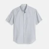 Short Sleeve Mill Shirt In Stripe