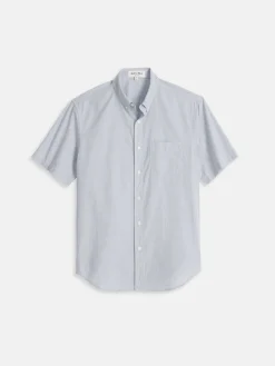 Short Sleeve Mill Shirt In Stripe
