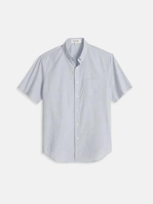 Short Sleeve Mill Shirt In Stripe