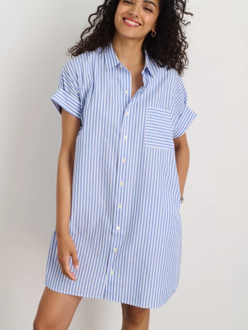 Short Sleeve Standard Shirtdress